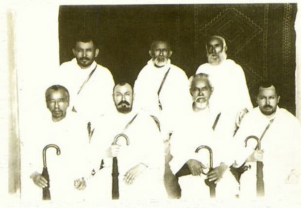 Делегаты от СССР на I Всемирном мусульманском конгрессе в Мекке 1926